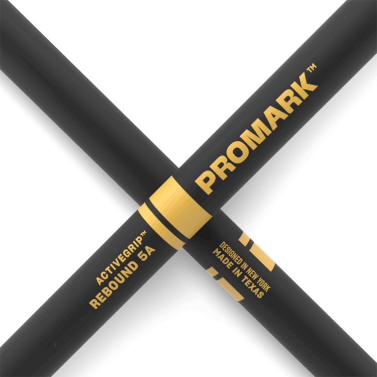 Promark ProMark Rebound 5A ActiveGrip Hickory Drumstick, Acorn Wood Tip