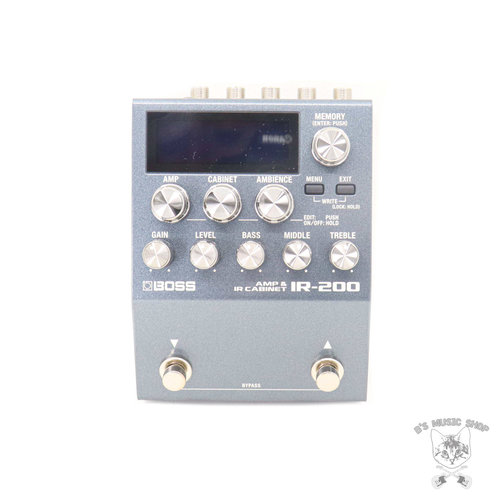 Boss BOSS IR-200 Amp and Cabinet Processor Boss BOSS IR-200 Amp and Cabinet Processor