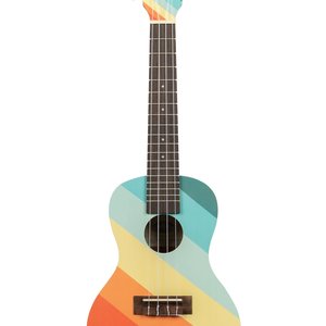 Kala Kala Surf Series Concert Ukulele - Far Out Surfboard