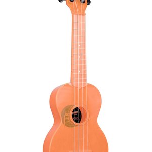 Kala Kala Waterman Fluorescent Orangesicle Soprano Ukulele