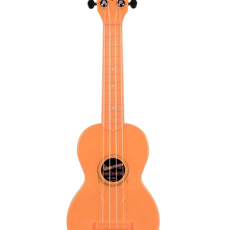 Kala Kala Waterman Fluorescent Orangesicle Soprano Ukulele