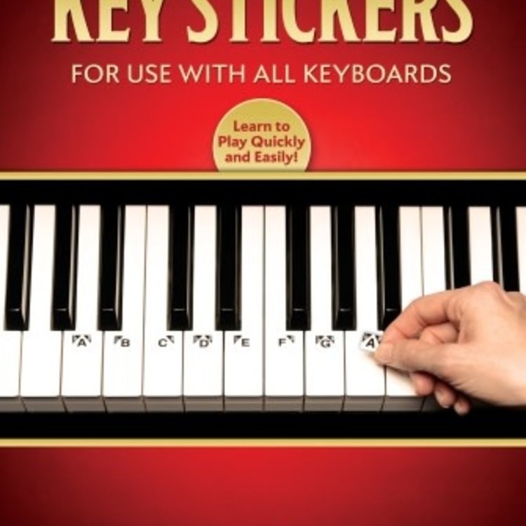 Hal Leonard Hal Leonard Key Stickers for Keyboard