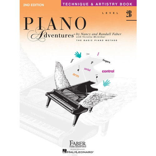Faber Piano Adventures Level 2B - Technique & Artistry Book