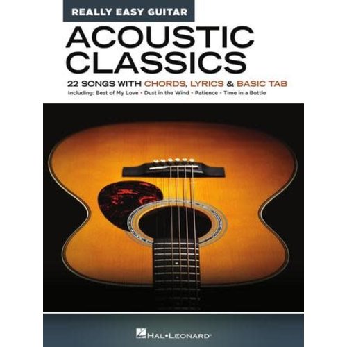 Hal Leonard Really Easy Guitar - Acoustic Classics