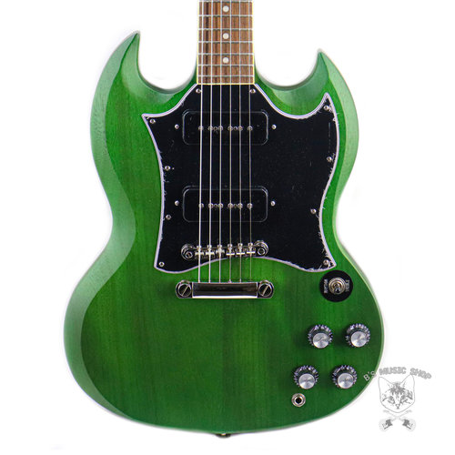 Epiphone Epiphone SG Classic Worn P-90s in Worn Inverness Green