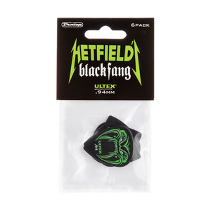 Dunlop Dunlop James Hetfield Black Fang 6pk Picks