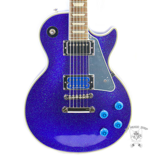 Epiphone Epiphone Tommy Thayer Electric Blue Les Paul in Electric Blue w/Hard Case Epiphone Epiphone Tommy Thayer Electric Blue Les Paul in Electric Blue w/Hard Case
