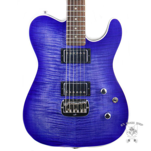 G&L G&L Tribute ASAT Deluxe Carved Top - Bright Blueburst G&L G&L Tribute ASAT Deluxe Carved Top - Bright Blueburst