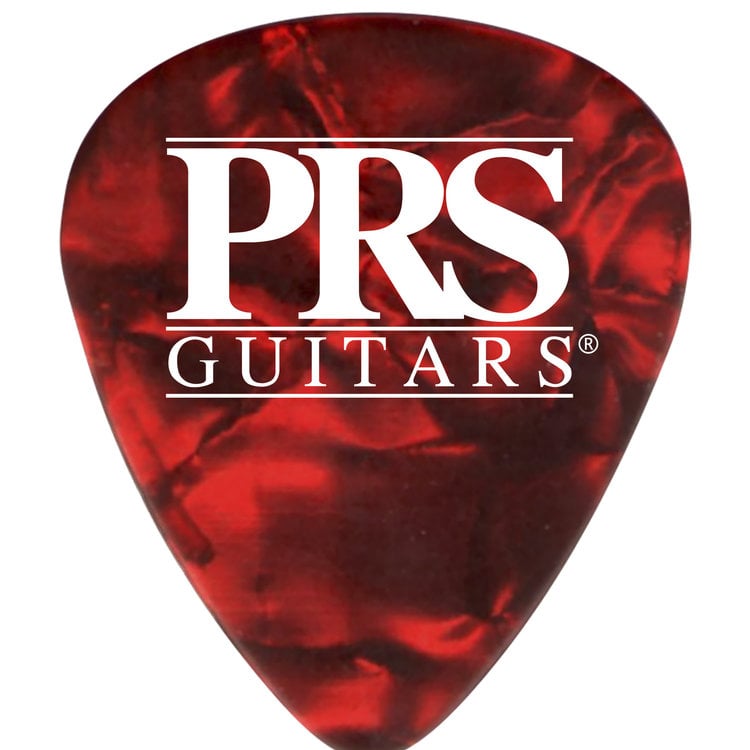PRS PRS Celluloid Picks, 12-pack, Red Tortoise Thin