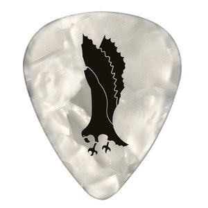 PRS PRS Celluloid Picks, 12-pack, White Pearloid Heavy