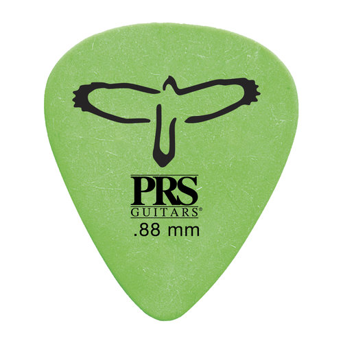 PRS PRS Delrin Picks, 12-pack, Green 0.88mm