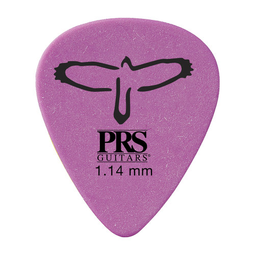 PRS PRS Delrin Picks, 12-pack, Purple 1.14mm