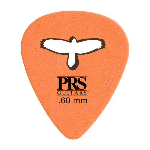 PRS PRS Delrin Punch Picks, 12-pack, Orange 0.60mm