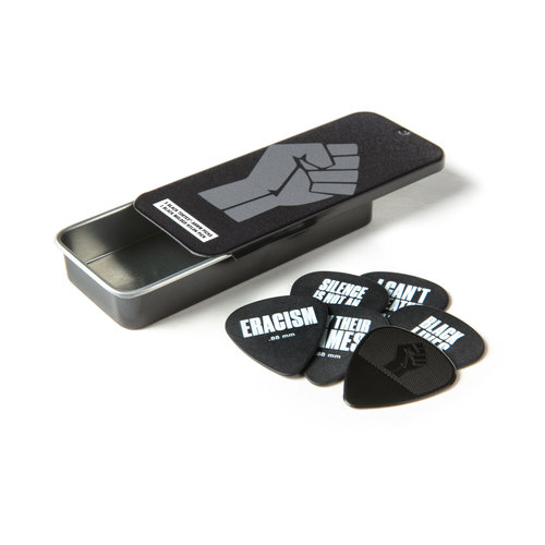Dunlop Dunlop Black Lives Matter Tortex .88mm Pick Tin Dunlop Dunlop Black Lives Matter Tortex .88mm Pick Tin