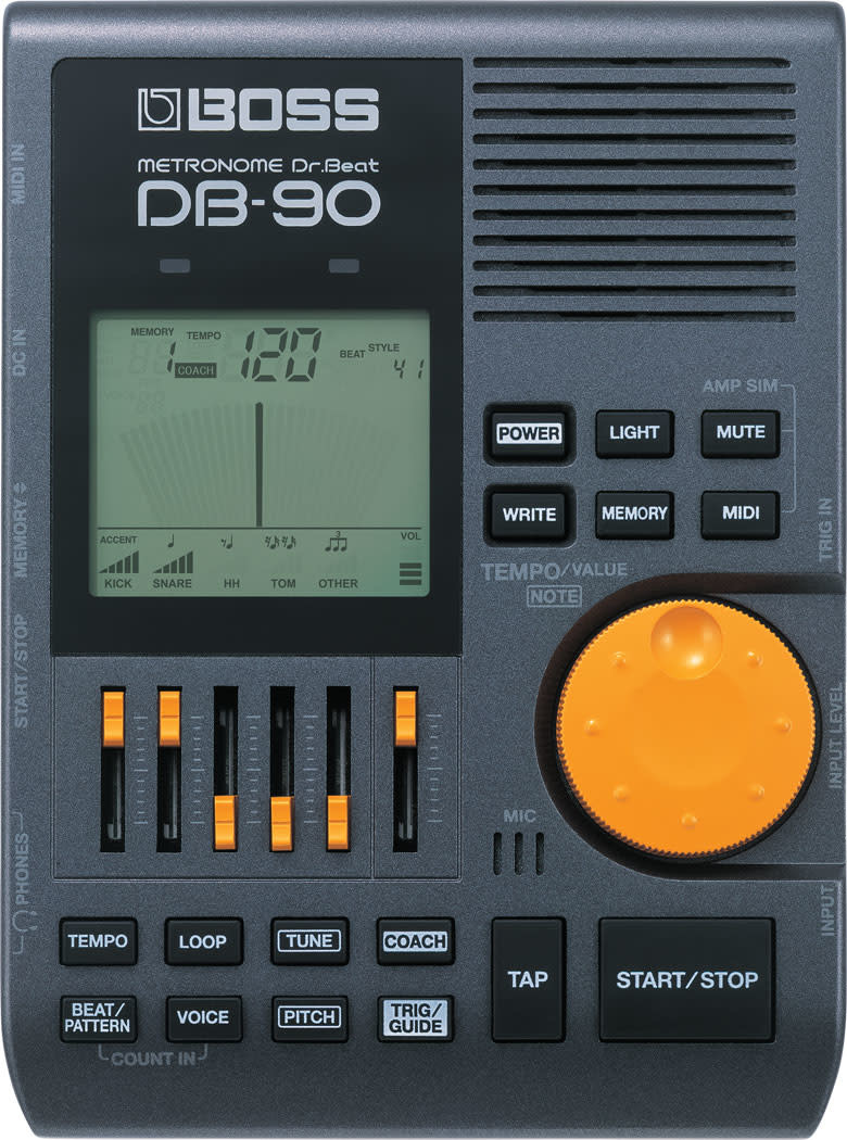 BOSS DB-90 Dr. Beat Metronome with Tap Tempo