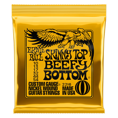 Ernie Ball Ernie Ball Skinny Top Beefy Bottom Slinky Nickel Wound Electric Guitar Strings 10 - 54 Gauge Ernie Ball Ernie Ball Skinny Top Beefy Bottom Slinky Nickel Wound Electric Guitar Strings 10 - 54 Gauge