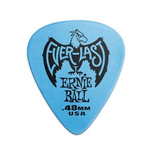 Ernie Ball Ernie Ball .48mm Blue Everlast Picks 12-pack