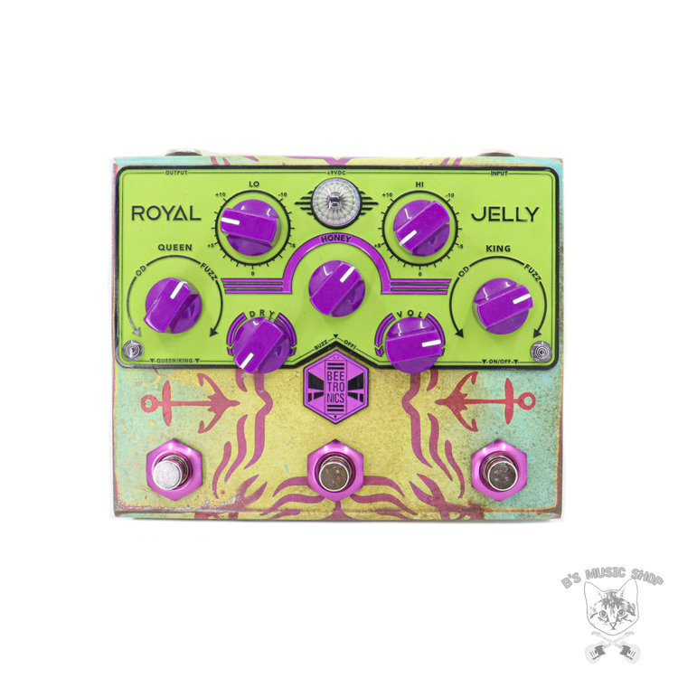 Beetronics Beetronics Royal Jelly OD/Fuzz - Custom Shop 2291