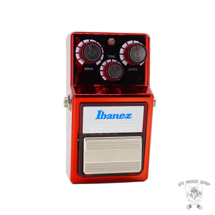 Ibanez Ibanez 40th Anniversary TS9 Tube Screamer in Sparkle Red