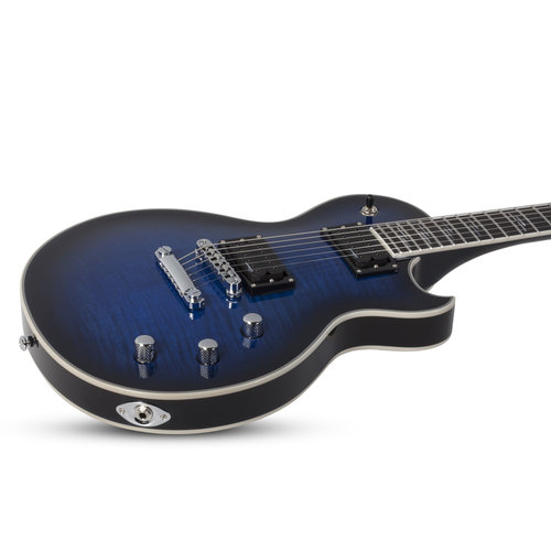 Schecter Schecter Solo-II Supreme in See-Thru Blue Burst