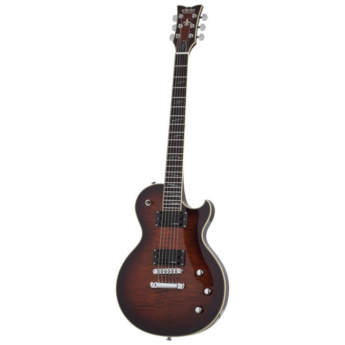 Schecter Schecter Solo-II Supreme in Cat's Eye Black Burst Schecter Schecter Solo-II Supreme in Cat's Eye Black Burst