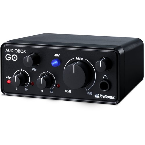 PreSonus PreSonus AudioBox GO Mobile Audio Interface PreSonus PreSonus AudioBox GO Mobile Audio Interface
