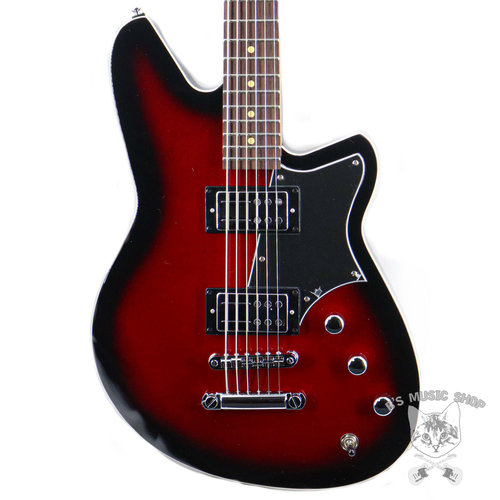Reverend Reverend Descent RA Baritone in Metallic Red Burst (Rosewood) Reverend Reverend Descent RA Baritone in Metallic Red Burst (Rosewood)