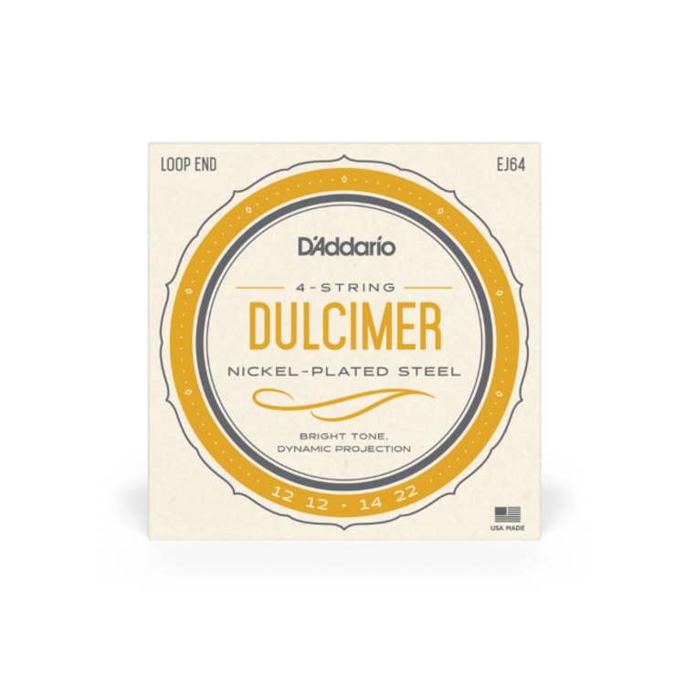 D'Addario D'Addario EJ64 4-String Dulcimer Strings