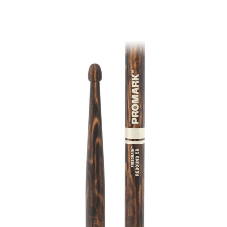 Promark ProMark Rebound 5B FireGrain Hickory Drumstick, Acorn Wood Tip