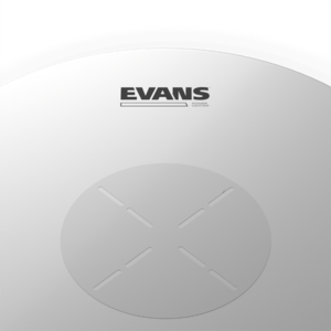 Evans Evans Power Center Drum Head, 14 Inch