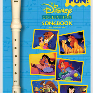 Hal Leonard The Disney Collection Recorder and Book Pack