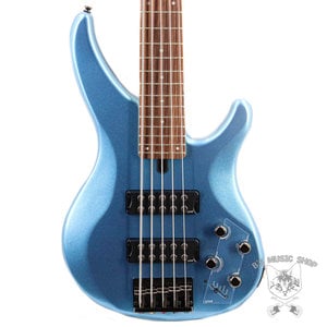 Yamaha Yamaha TRBX305 FTB 5-string, Factory Blue, mahog body, 5-pc maple/RW nk, M5 HB pu, 2-band EQ, Performance EQ switch