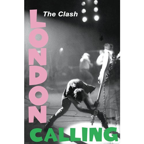 Hal Leonard The Clash — London Calling Poster