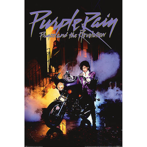 Hal Leonard Prince - Purple Rain Wall Poster