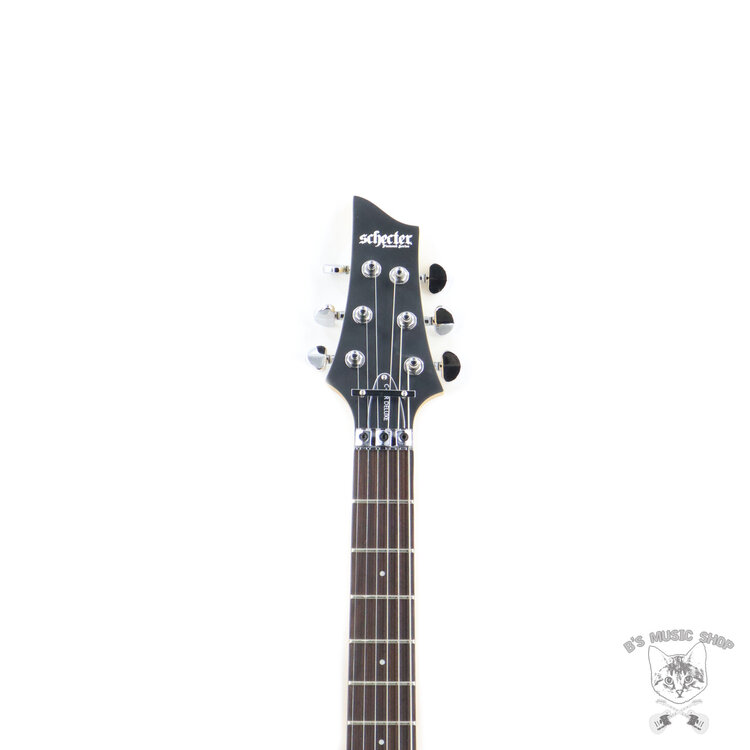 Schecter Schecter C-6 FR Deluxe LH in Satin Black