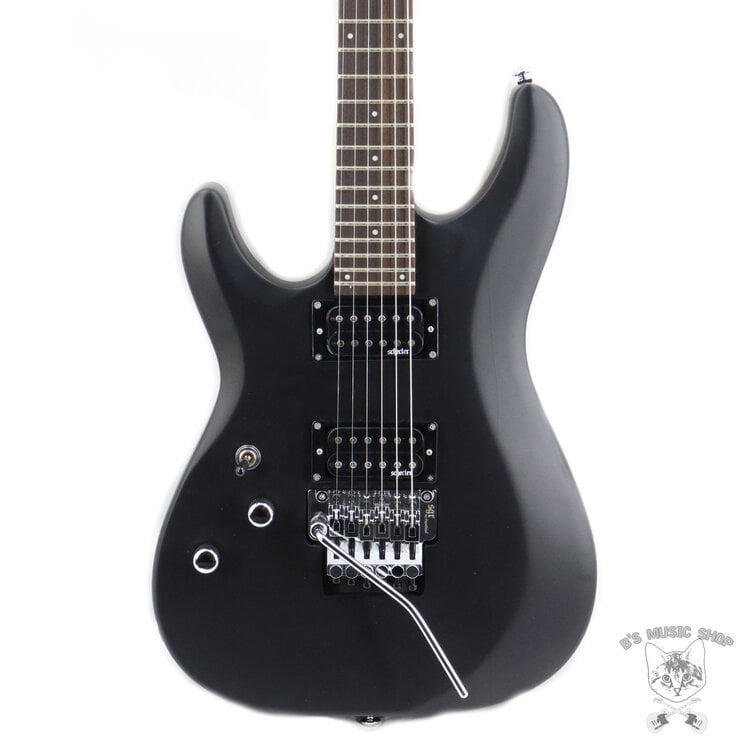 Schecter Schecter C-6 FR Deluxe LH in Satin Black