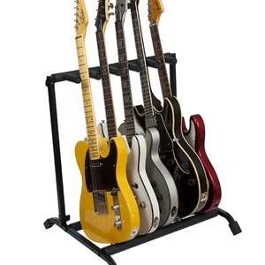 Gator Gator Rok-It Collapsible, Folding Guitar Rack - 5x Electric or Acoustic Guitars