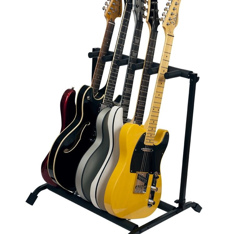 Gator Gator Rok-It Collapsible, Folding Guitar Rack - 5x Electric or Acoustic Guitars