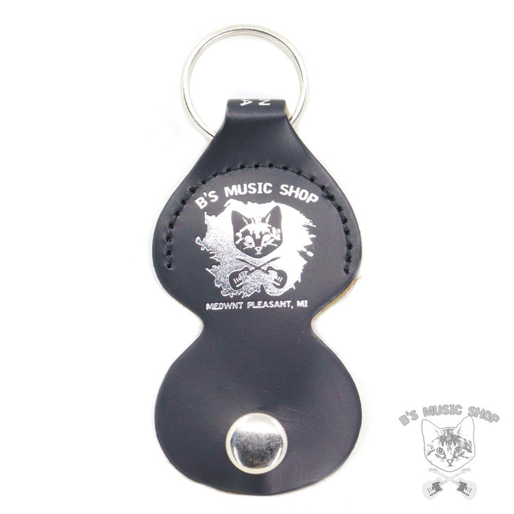 Levy's B's Music Shop Pick Holder Keychain - Danger Cat