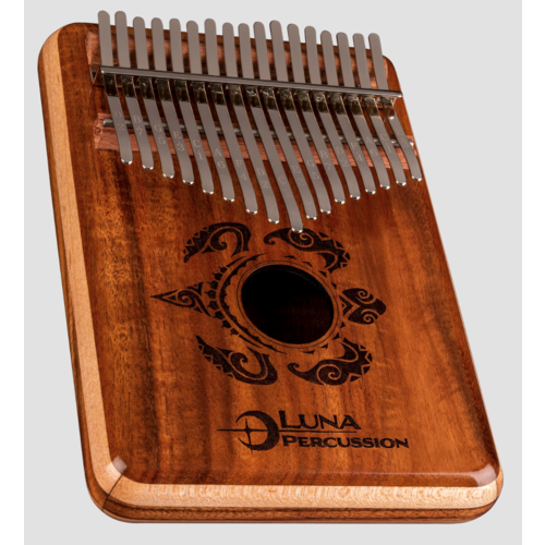 Luna Percussion Luna Honu Koa 17 Key Kalimba Key of C Luna Percussion Luna Honu Koa 17 Key Kalimba Key of C