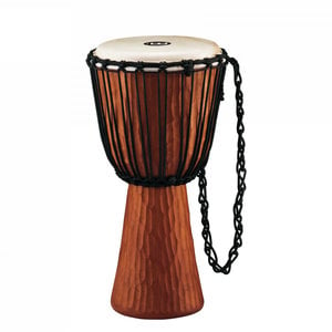 Meinl Percussion Meinl Percussion 12" Rope Tuned Headliner Series Wood Djembe, Nile Series