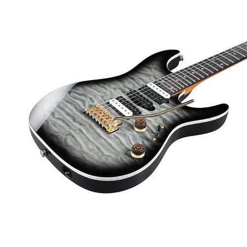 Ibanez Ibanez Premium AZ47P1QM Electric Guitar w/Bag - Black Ice Burst