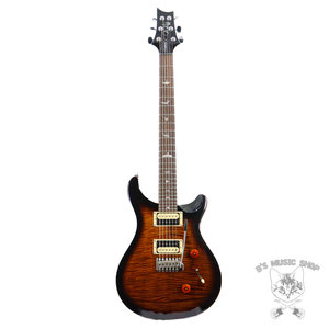 PRS PRS SE Custom 24 in Black Gold Sunburst w/Gig Bag