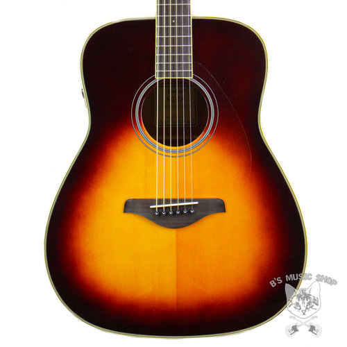 Yamaha Yamaha FG-TA BS Brwn Snbrst FG Transacoustic, pass piezo, TA rvrb & chrs, clear pickgrd