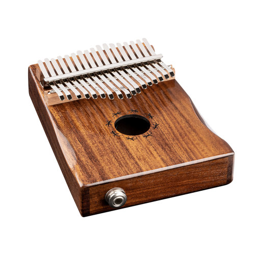 Ortega Ortega OKB1E Acoustic-Electric Kalimba w/Deluxe Case, Cover Bag, Tuning Hammer, & Polishing Cloth Ortega Ortega OKB1E Acoustic-Electric Kalimba w/Deluxe Case, Cover Bag, Tuning Hammer, & Polishing Cloth