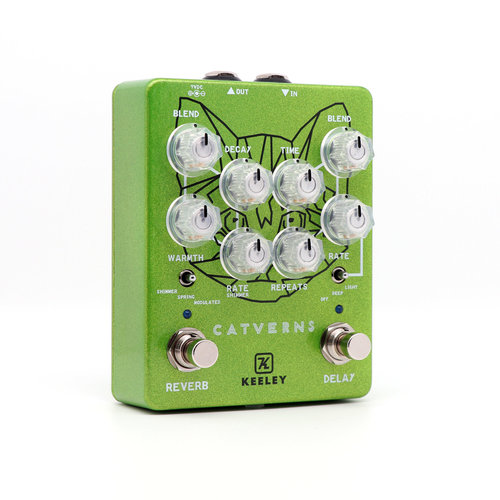 Keeley Keeley Caverns Delay/Reverb V2 - Catverns B's Music Shop Limited Edition