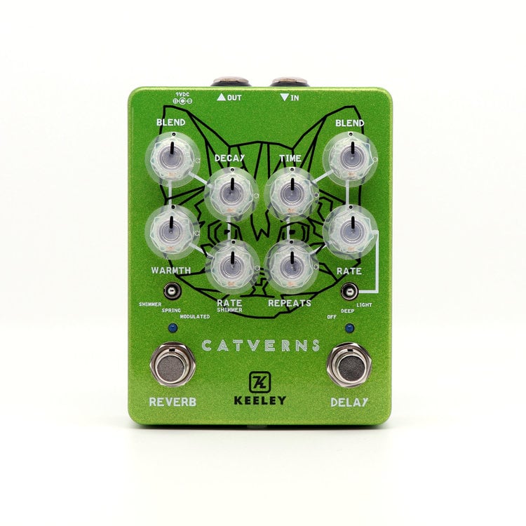 Keeley Keeley Caverns Delay/Reverb V2 - Catverns B's Music Shop Special Edition