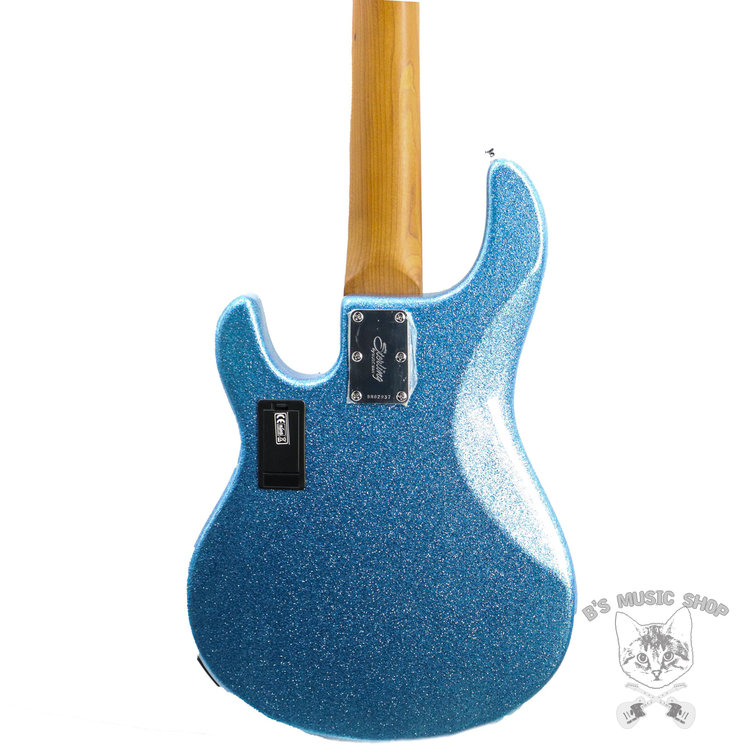 Sterling by Music Man Sterling by Music Man StingRay RAY35 Sparkle in Blue Sparkle w/Gig Bag