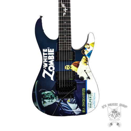 LTD LTD Kirk Hammett KH-WZ White Zombie w/Case LTD LTD Kirk Hammett KH-WZ White Zombie w/Case