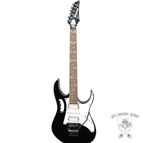 Ibanez Ibanez JEMJRBK JEM JR Steve Vai Signature 6str Electric Guitar - Black Ibanez Ibanez JEMJRBK JEM JR Steve Vai Signature 6str Electric Guitar - Black